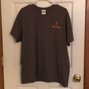 Browning brown with orange shirt